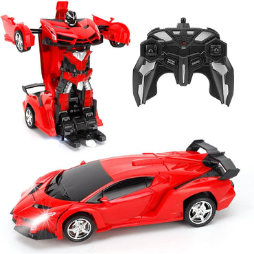 Speed King Robot Car | One Button Transformation | Remote Control 2.4G Car